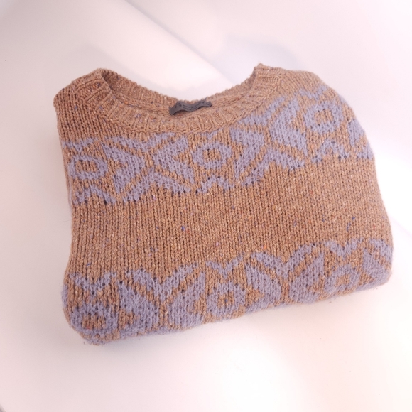 Elsamanda Wool Knit Sweater Crew Neck Pullover - Picture 5 of 6